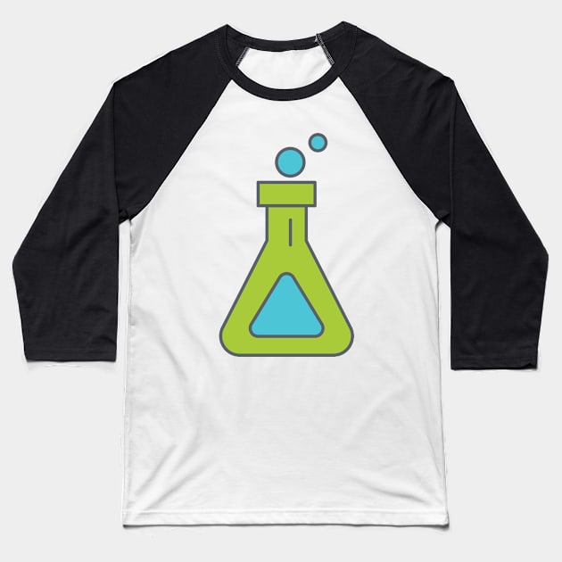 Green Research Baseball T-Shirt by Jonathan Wightman